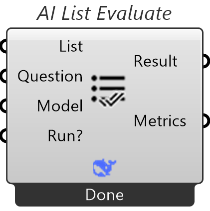 List Evaluate Component