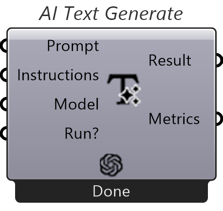 Text Generate Component